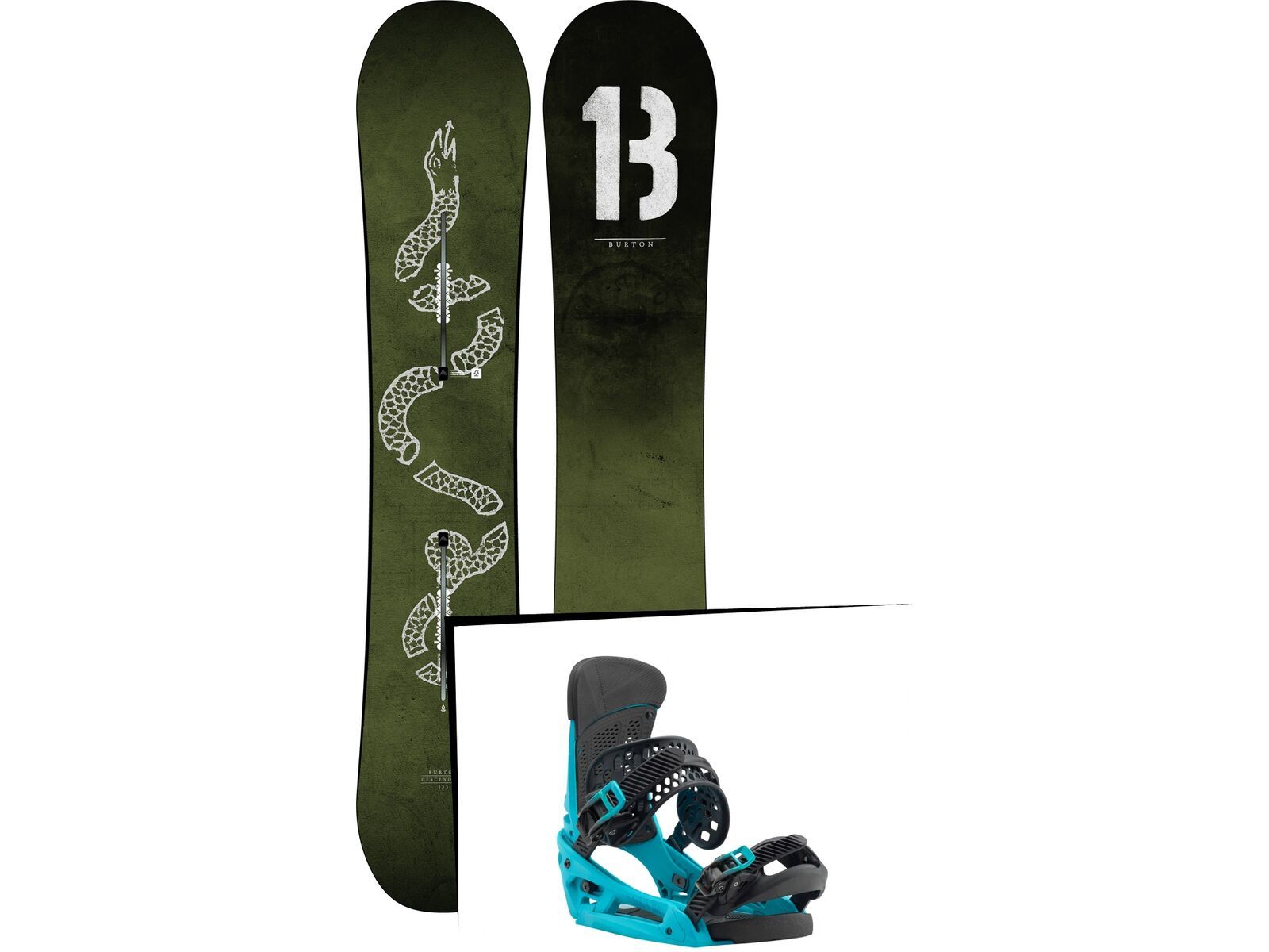 Set: Burton Descendant 2019 + Burton Malavita EST tealest | Bild 1