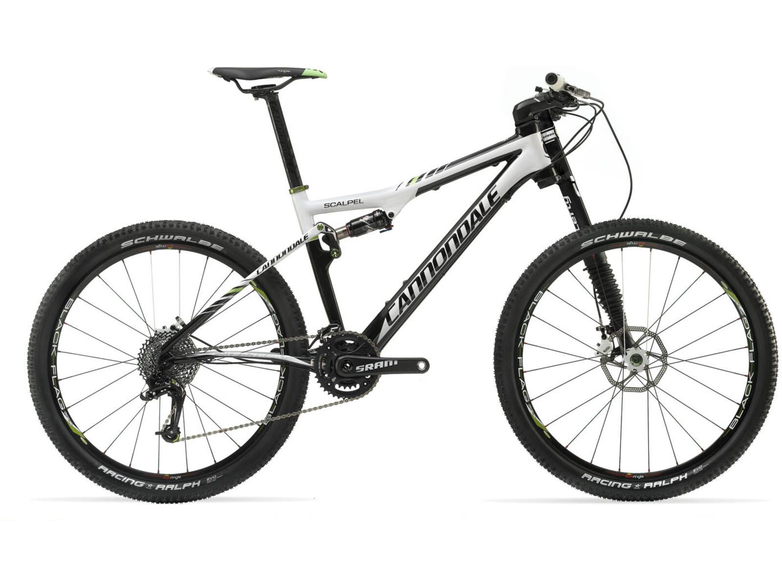 Cannondale Scalpel 2, Jet Black/Magnesium White/Berserker Green (Gloss) | Bild 1