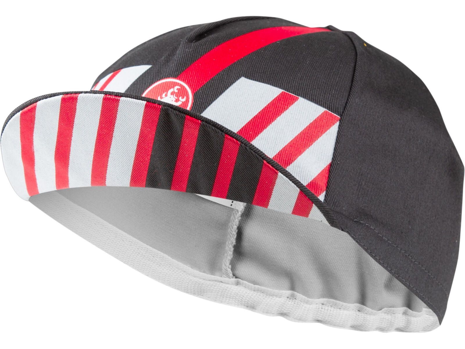 Castelli Hors Categorie Cap, dark gray/silver gray/red | Bild 2