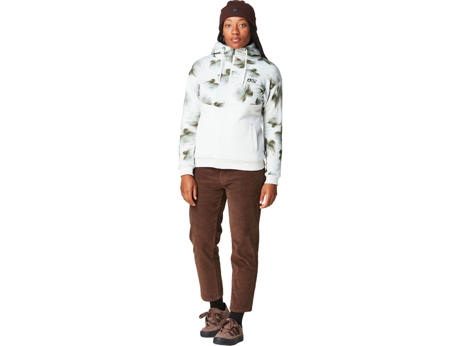 Picture Basement Plush Z Hoodie W, pearl gray | Bild 6
