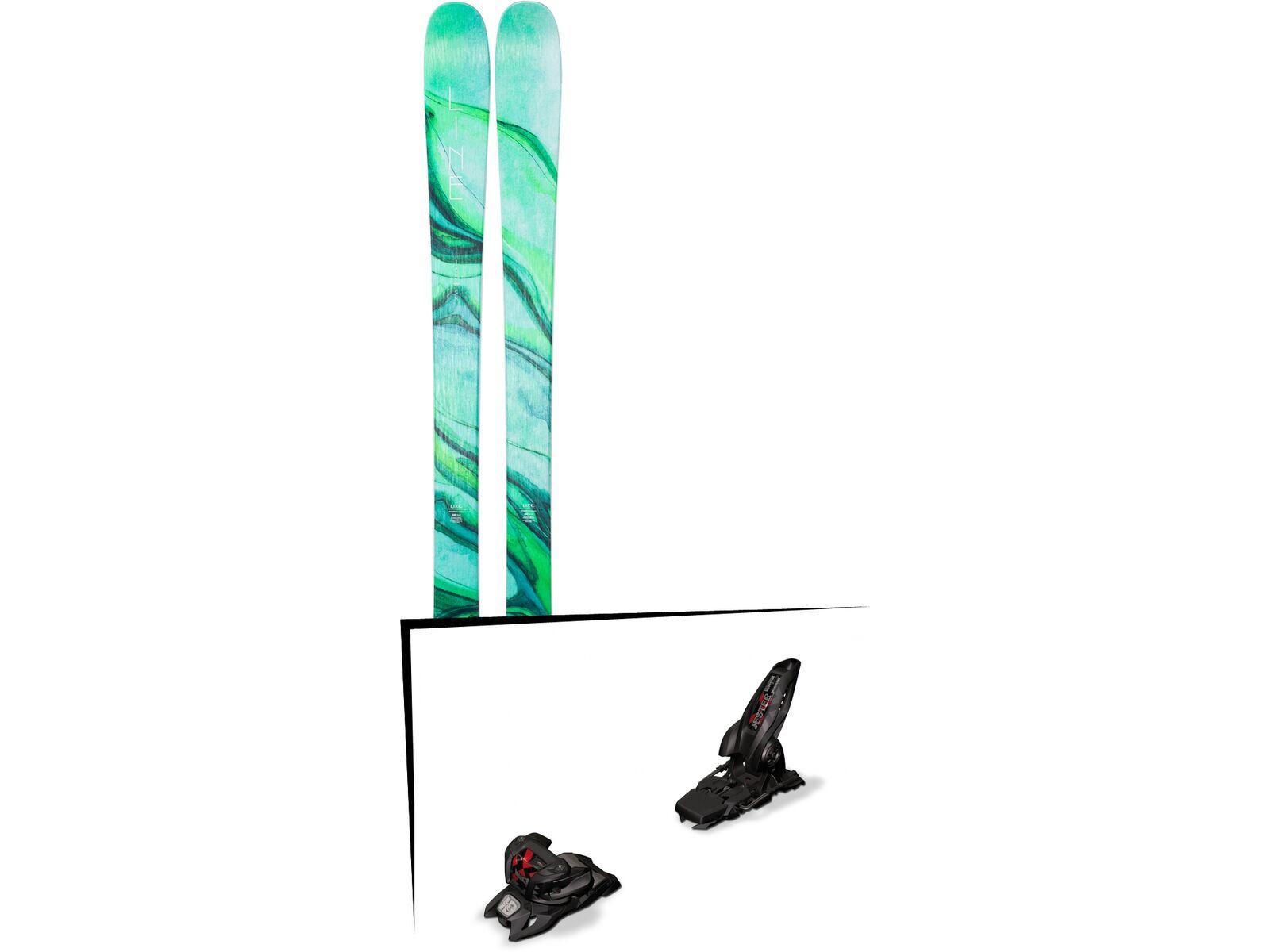 Set: Line Pandora 84 2019 + Marker Jester 16 ID black | Bild 1