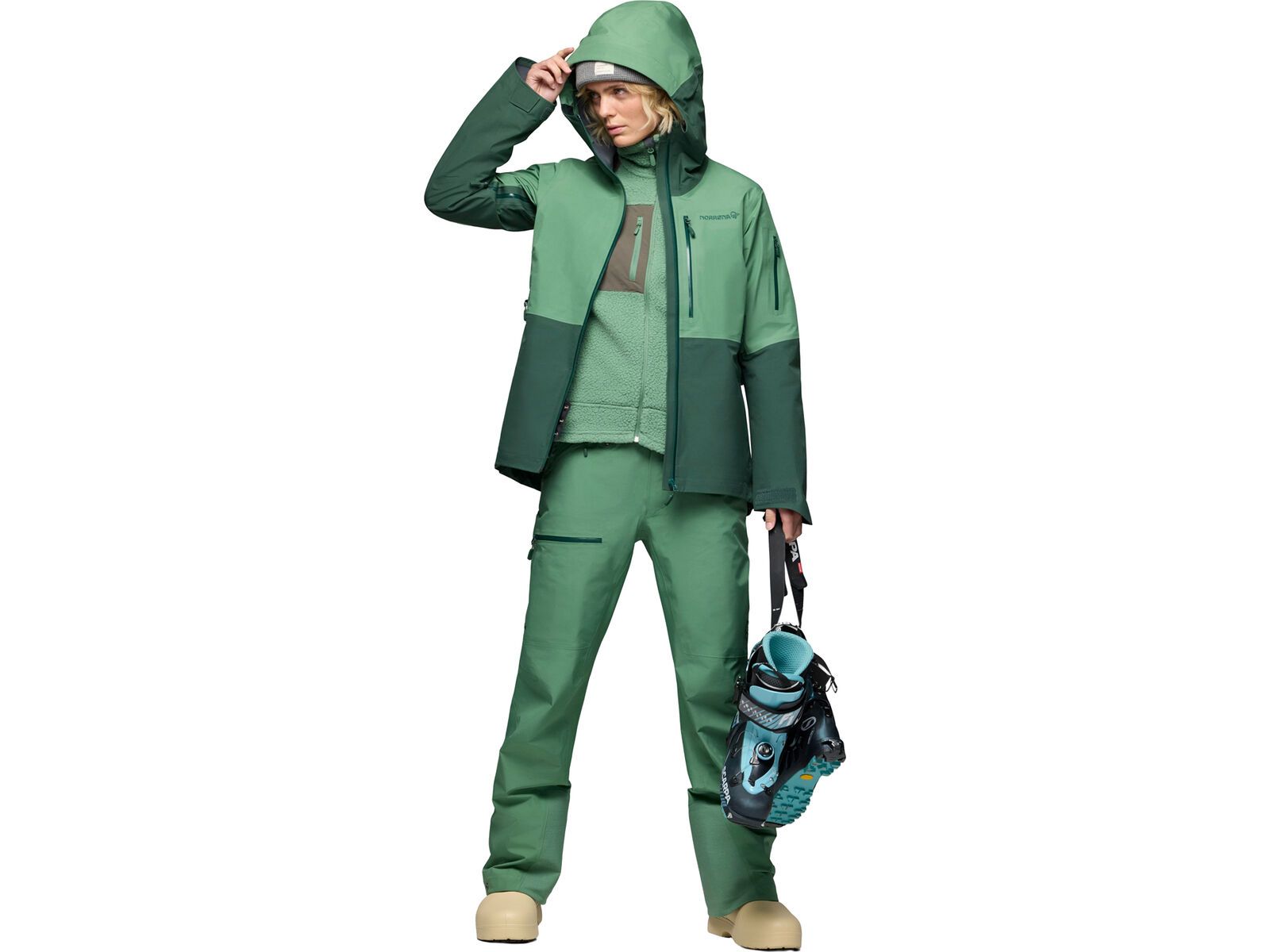 Norrona lofoten Gore-Tex Pants W's, dark ivy | Bild 7