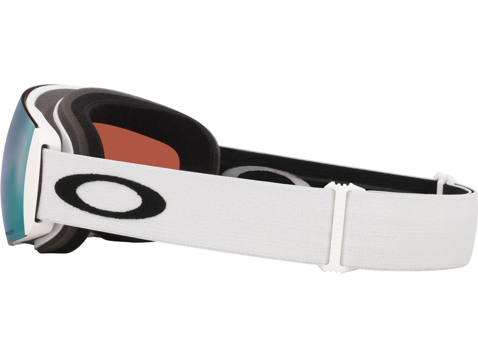 Oakley Flight Deck Pro M, Prizm Snow Sapphire Iridium & Sage Gold / matte white | Bild 6