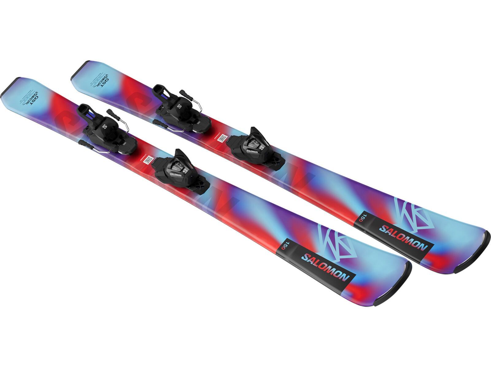 Salomon QST M + L6 GW J2 70, pastel neon blue 3/poppy red/black | Bild 7