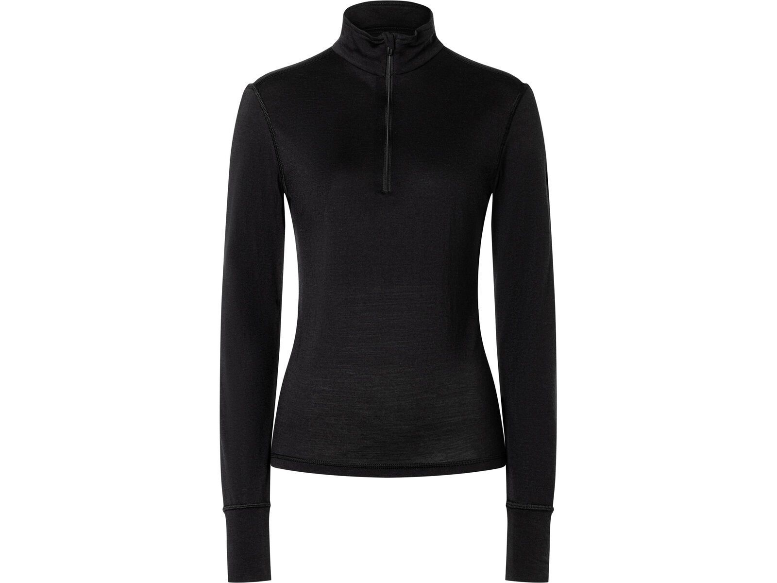 super.natural W Tundra175 Zip 1/4, jet black | Bild 1