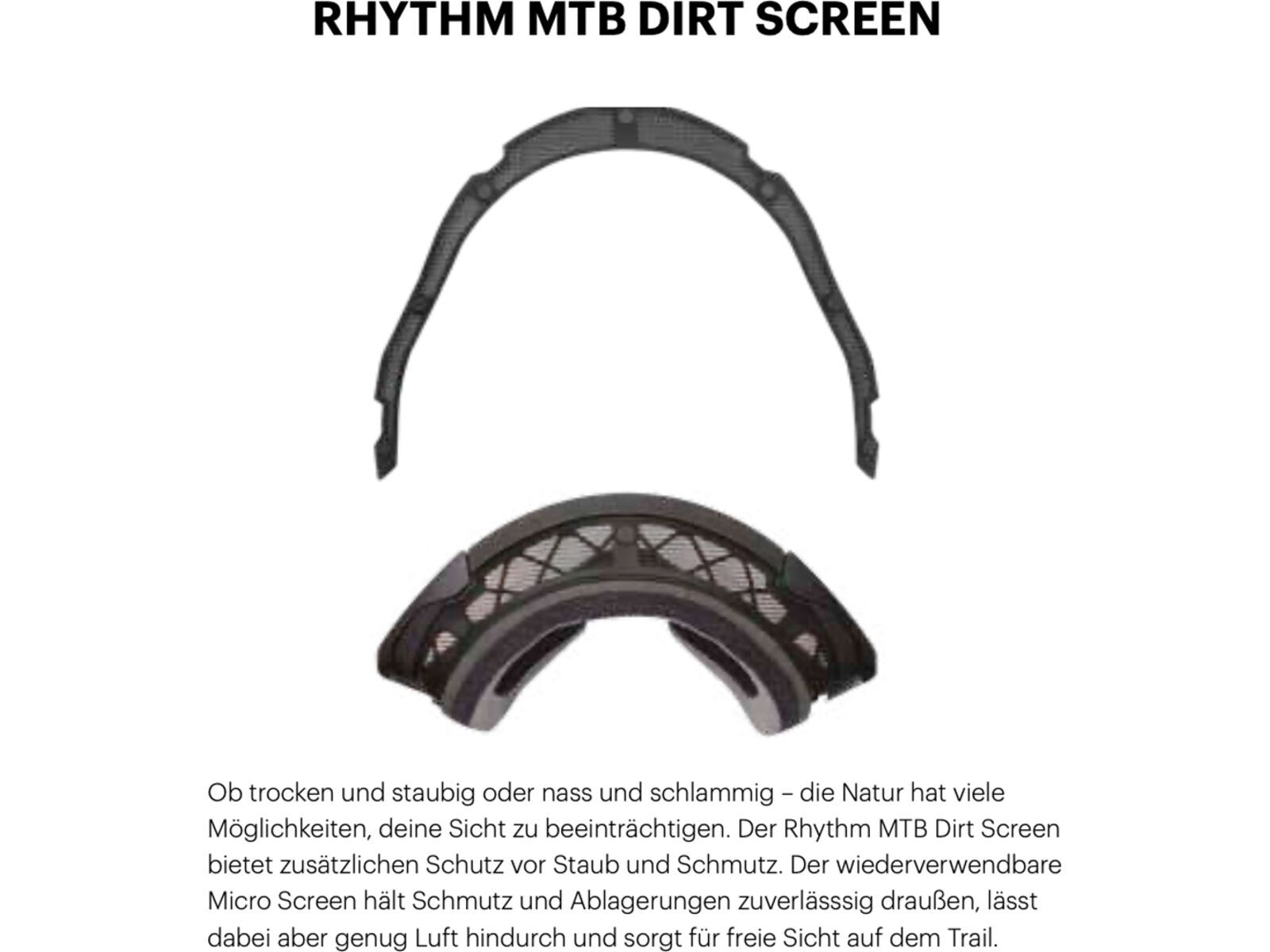 Smith Rhythm MTB + Dirt Screen, ChromaPop Contrast Rose Flash + WS / black | Bild 4