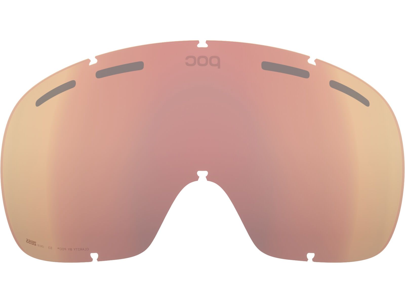 POC Fovea/Fovea Race Lens, Clarity Int./Sunny Gold | Bild 2