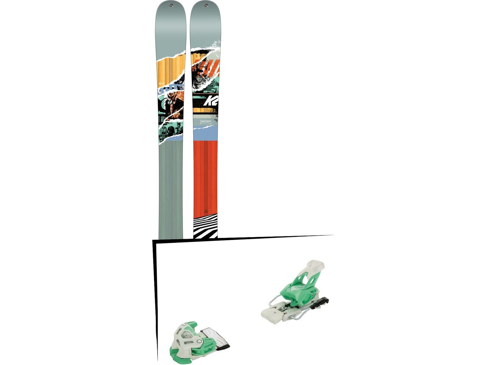 Set: K2 SKI Shreditor 100 JR 2017 + Tyrolia Attack 12 (1715209) | Bild 1