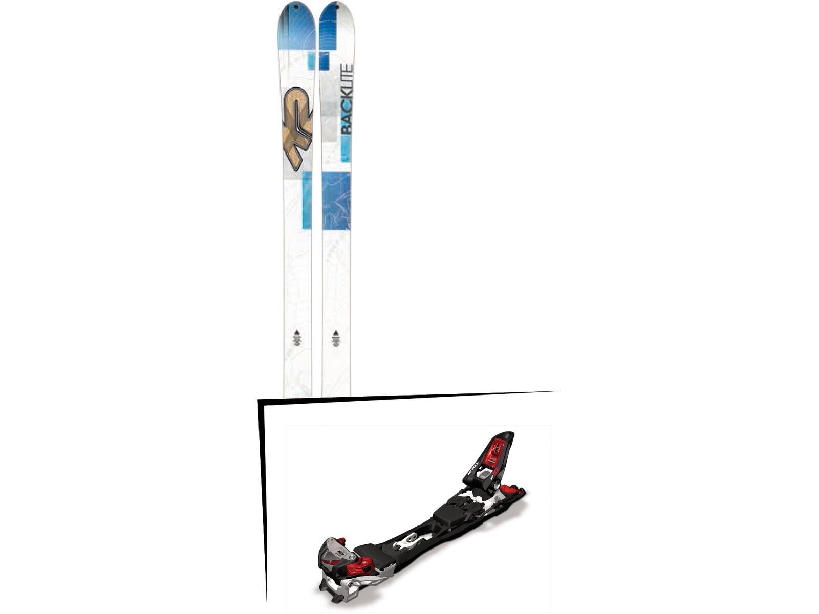 K2 SKI Set: Backlite 74 2016 + Marker F10 Tour | Bild 1