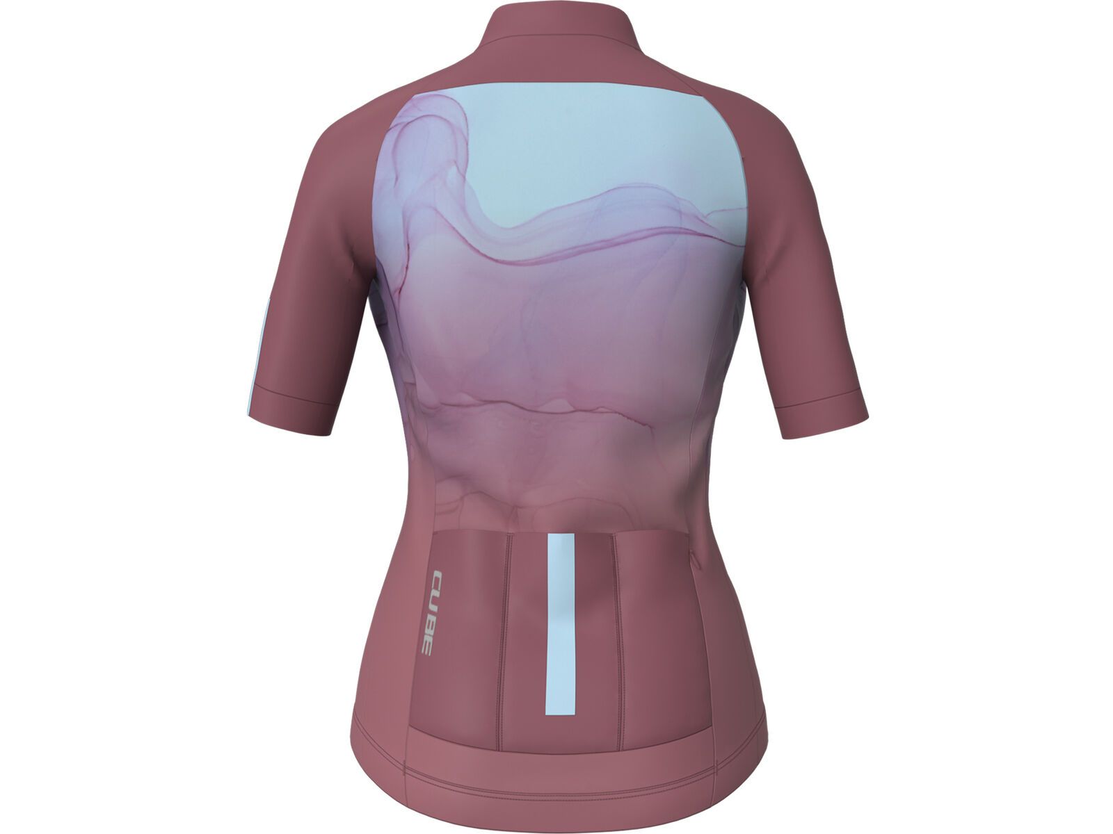 Cube Road/XC WS Trikot Artline kurzarm, bordeaux | Bild 2