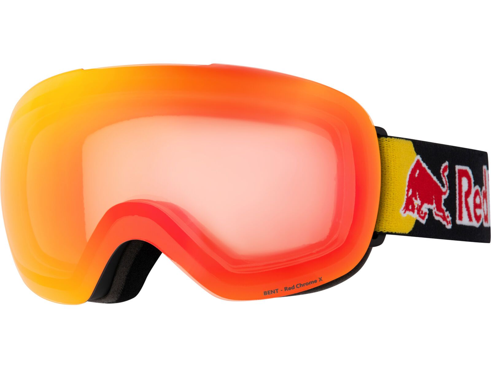 Red Bull Spect Eyewear Bent, Orange-Red Mirror / matt black | Bild 4