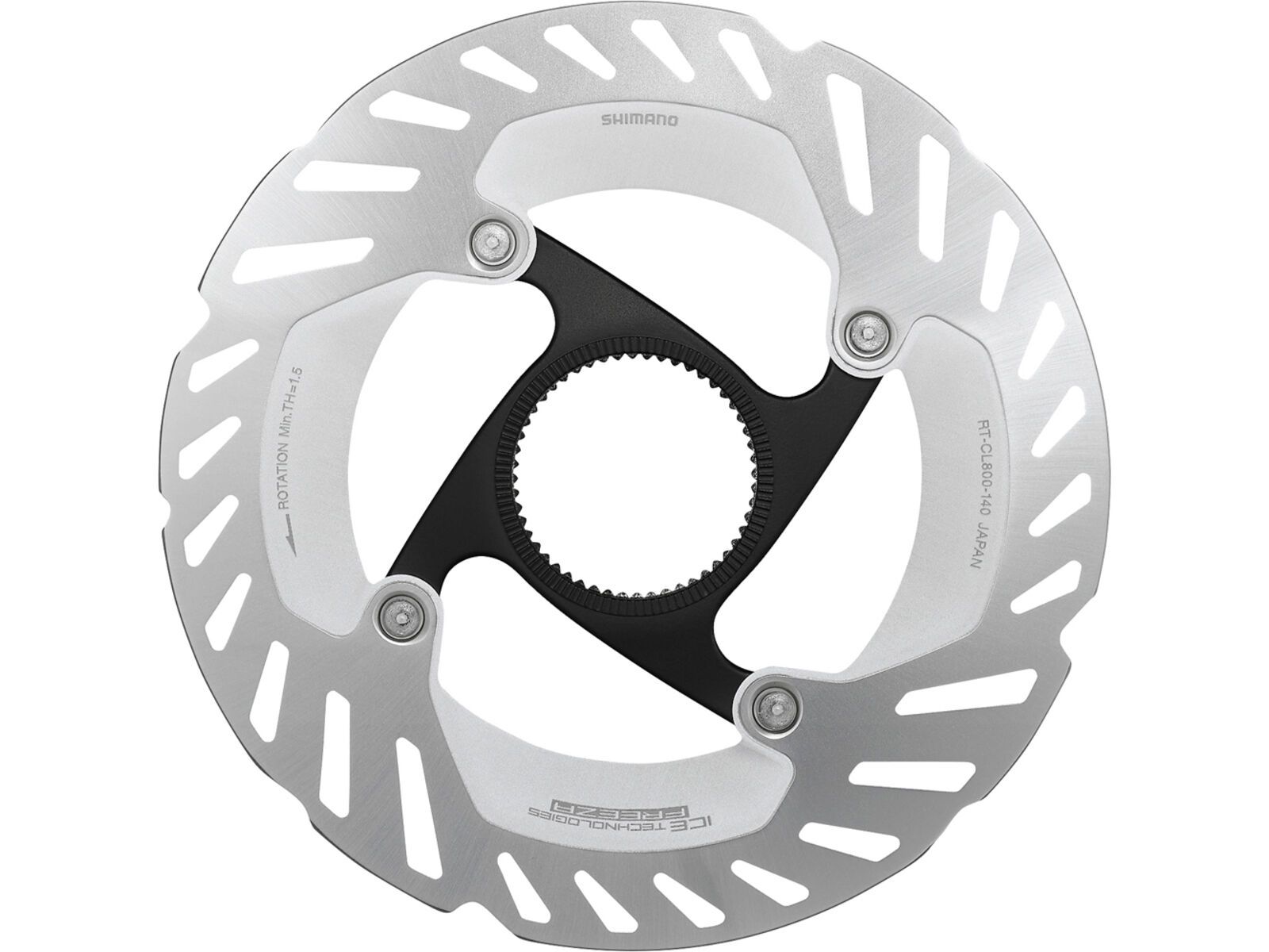 thumbnail image 2 of Shimano RT-MT800 XT Ice Tech Freeza Centre Lock Brake Rotor - All Sizes Available 2 of 5
