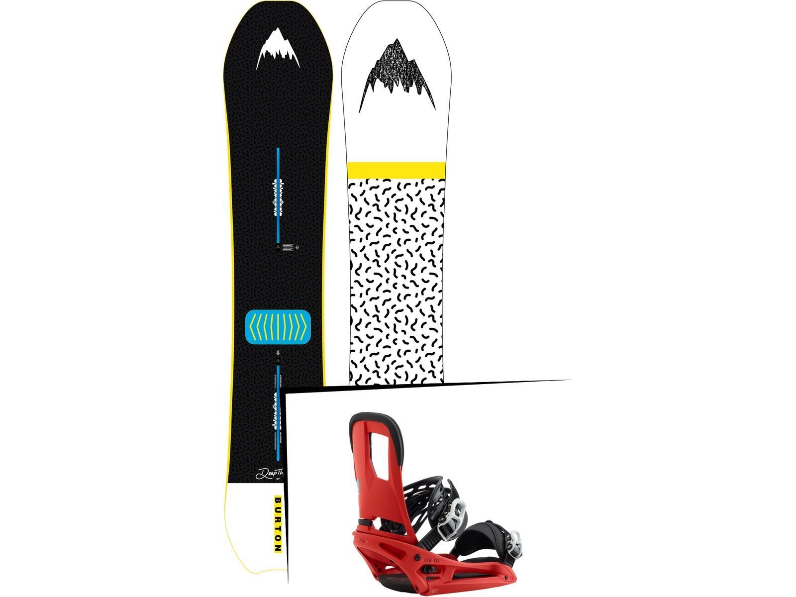 Set: Burton Deep Thinker 2019 + Cartel EST (2218390S) | Bild 1