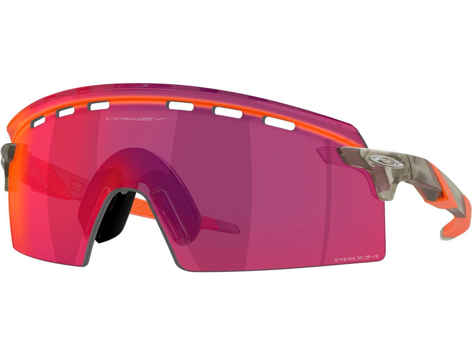 Oakley Encoder Strike Vented, Prizm Road / matte grey ink | Bild 1