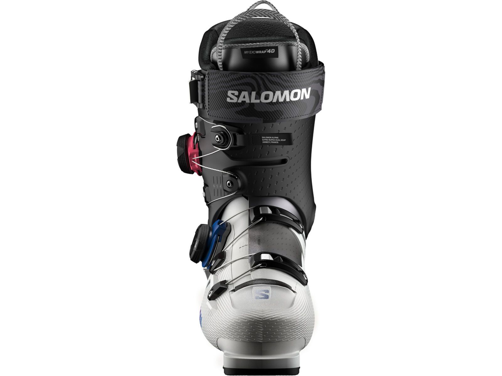 Salomon S/Pro Supra Dual BOA 130 GW, gray aurora/black/race blue | Bild 3