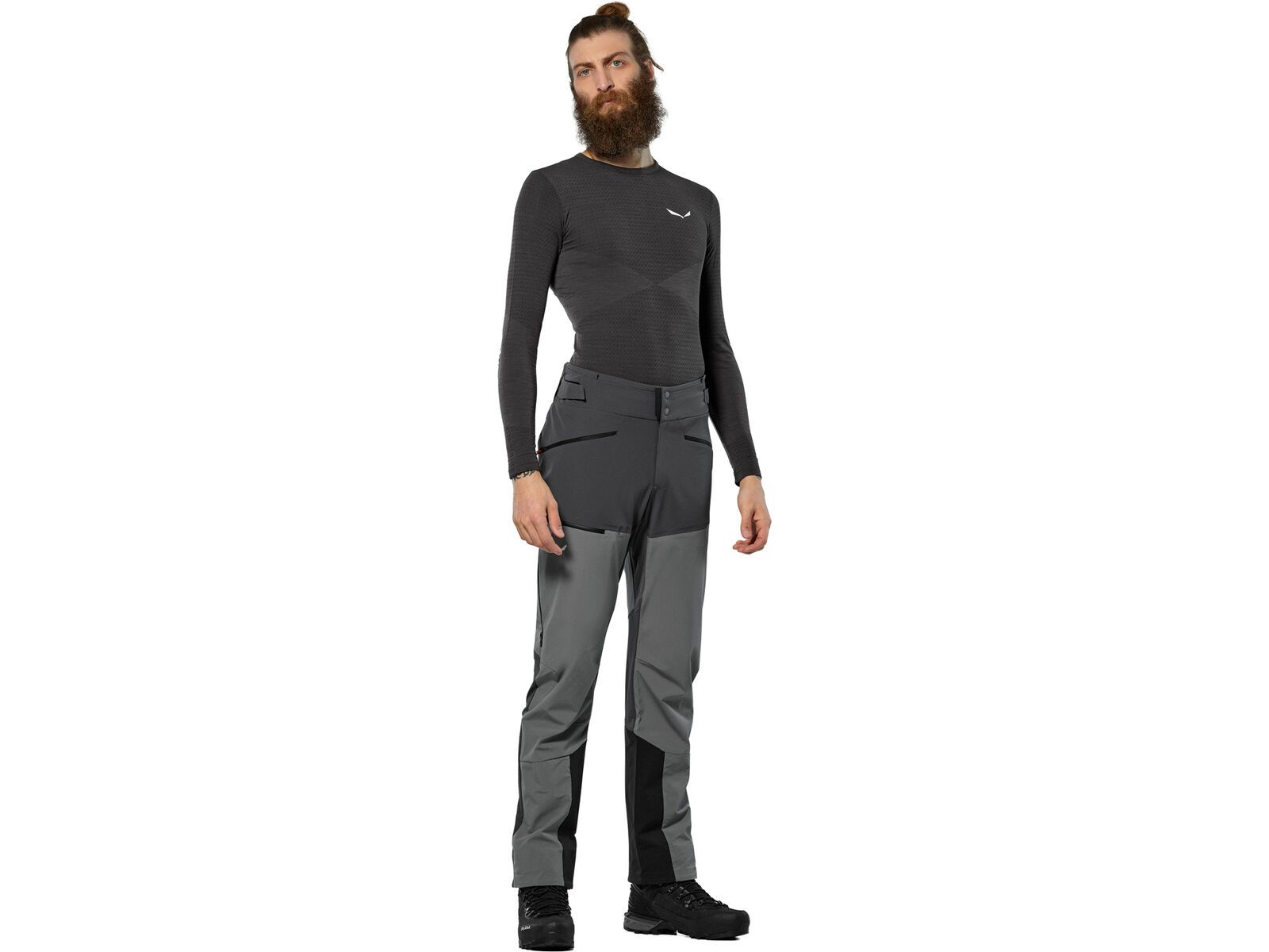 Salewa Ortles Durastretch Stormwall Hose Herren, quiet shade | Bild 5