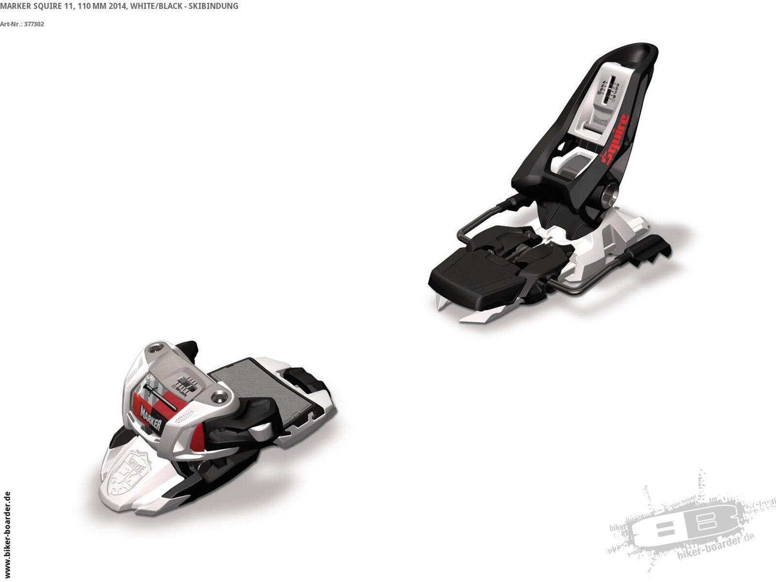 K2 SKI Set: Recoil 2014 + Marker Squire 11 | Bild 3