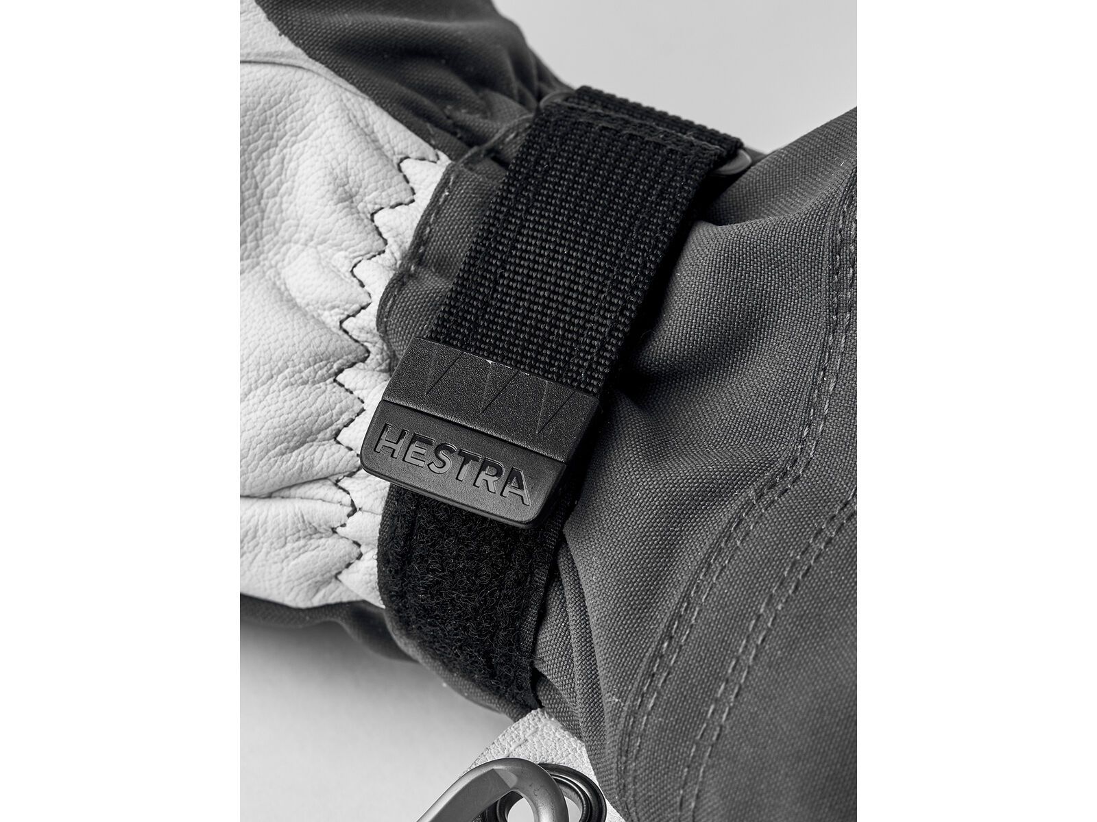 Hestra Army Leather Heli Ski 3 Finger, grey | Bild 6