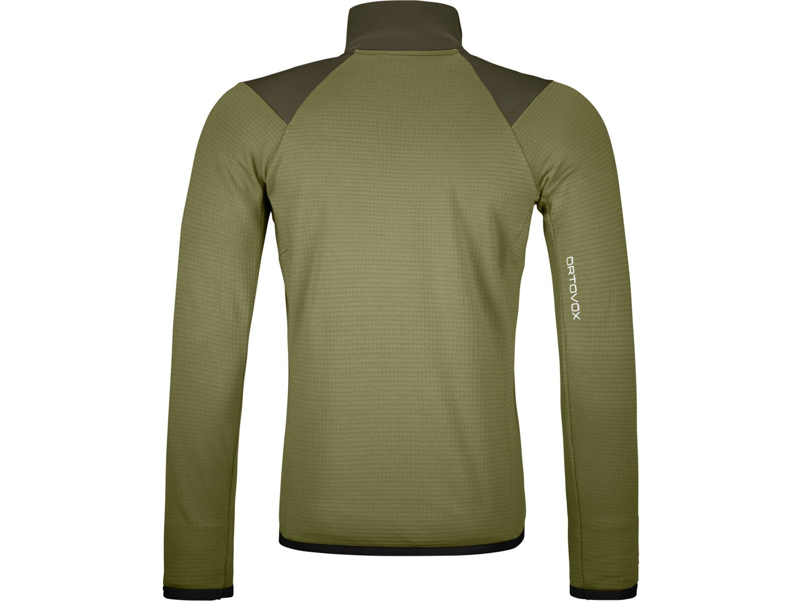 Ortovox Merino Fleece Grid Jacket M, wild herbs | Bild 2
