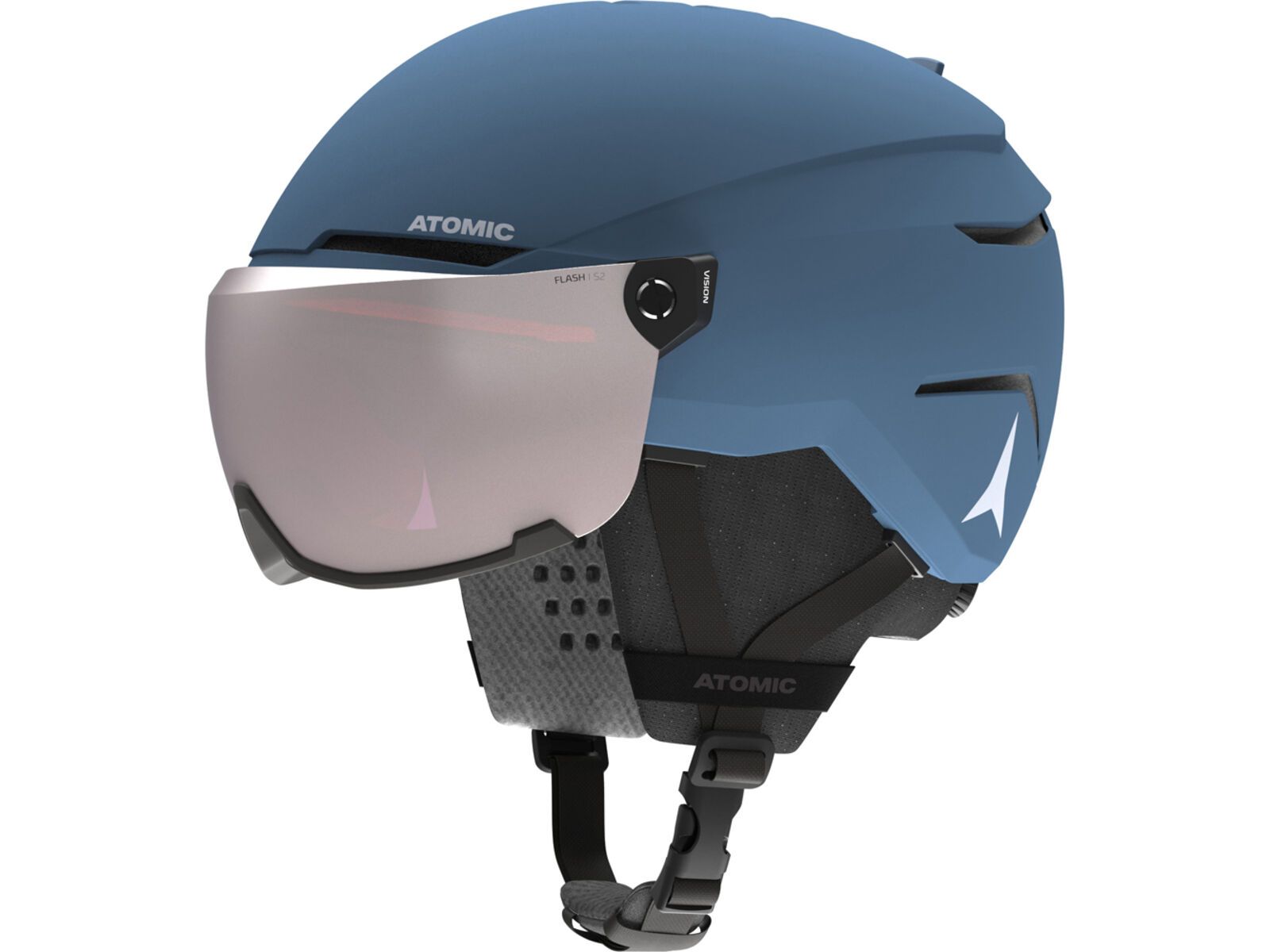 Atomic Savor Visor JR, Silver Flash / blue | Bild 1