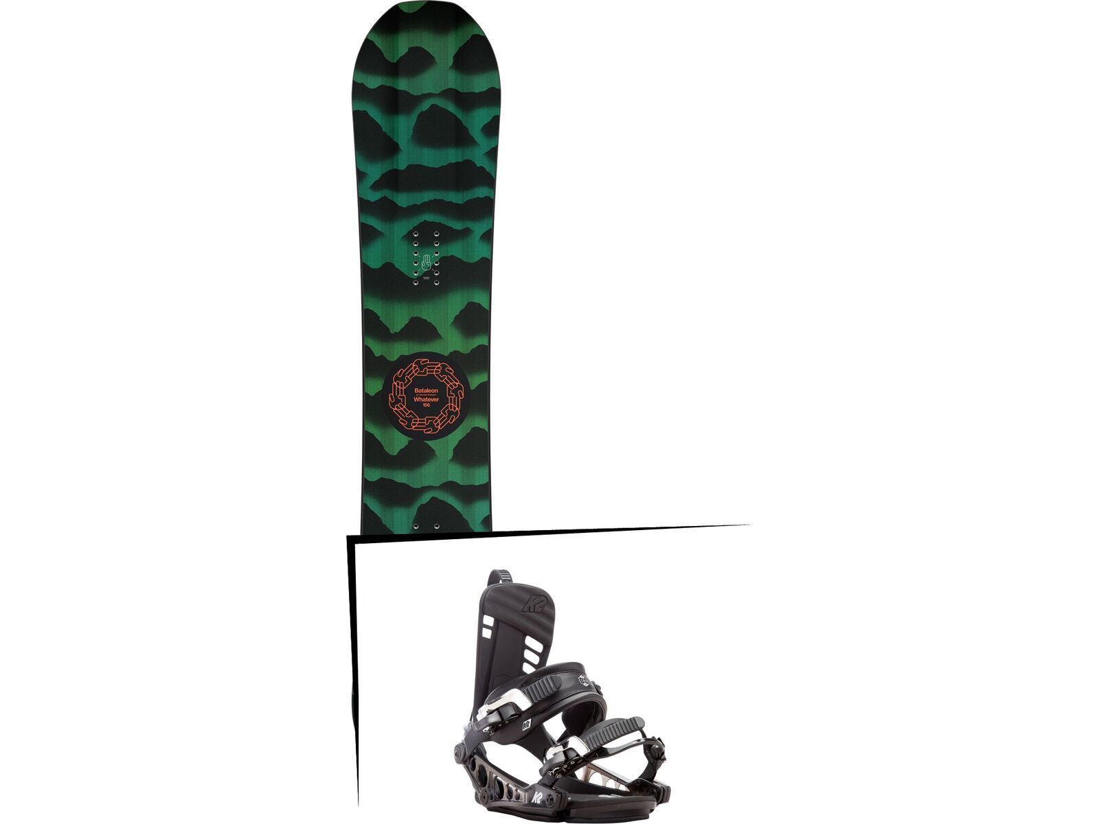 Set: Bataleon Whatever 2017 + K2 Cinch CTX (1728771S) | Bild 1