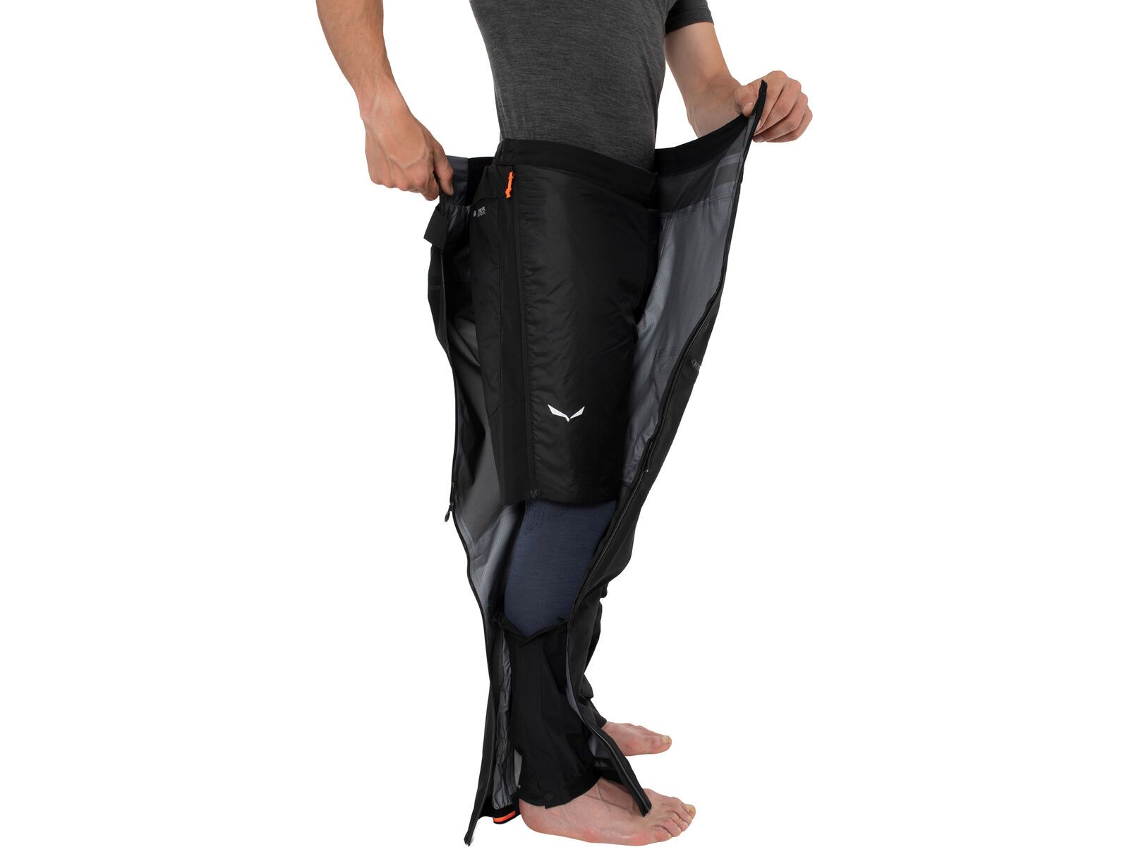 Salewa Sella TirolWool Responsive Shorts Herren, black out | Bild 5