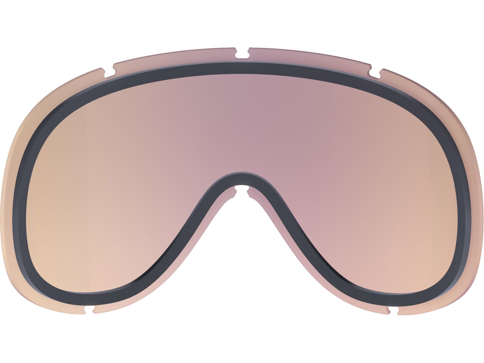 POC Retina Mid/Retina Mid Race Lens, Clarity Int. Cloudy Coral | Bild 2