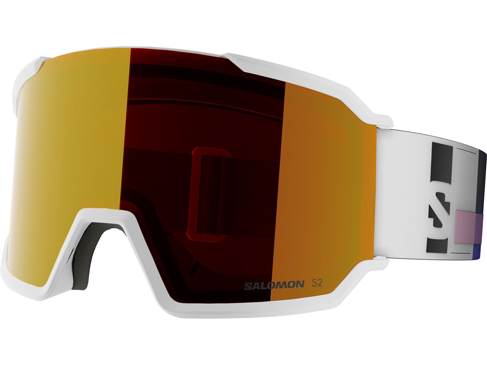 Salomon S/View 3, ML Mid Red / white | Bild 1