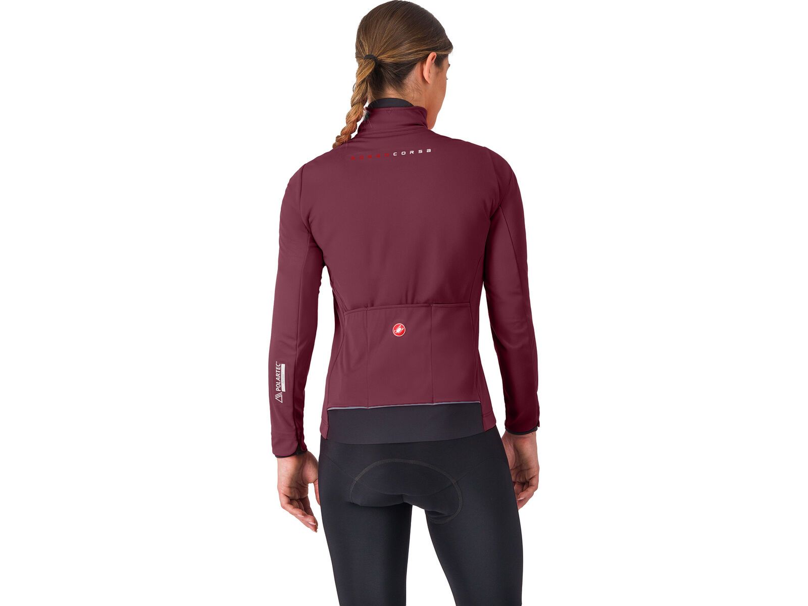 Castelli Alpha 150 W Jacket, deep bordeaux/brilliant pink | Bild 2