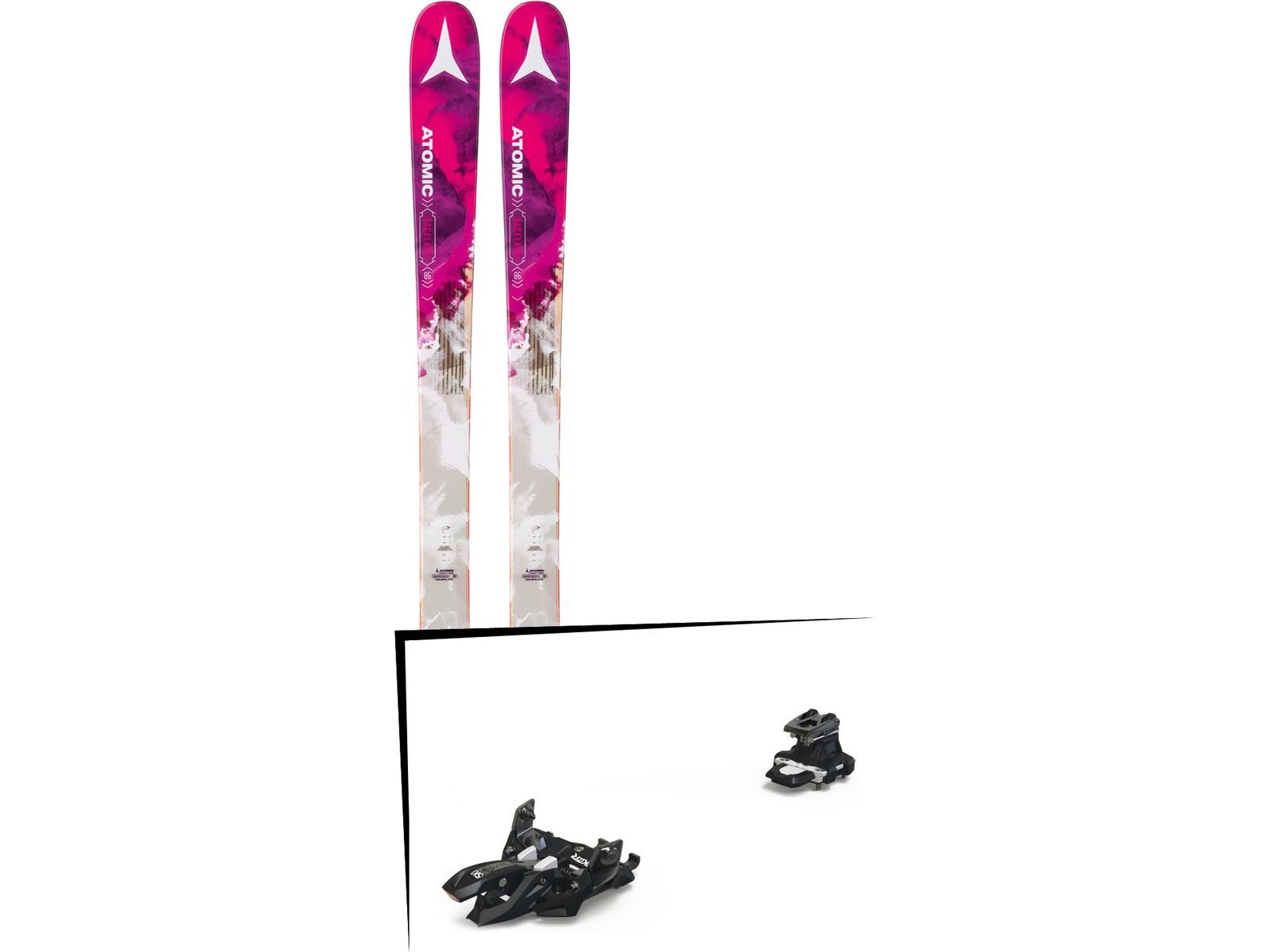 Set: Atomic Backland 85 W 2018 + Marker Alpinist 12 black/titanium | Bild 1