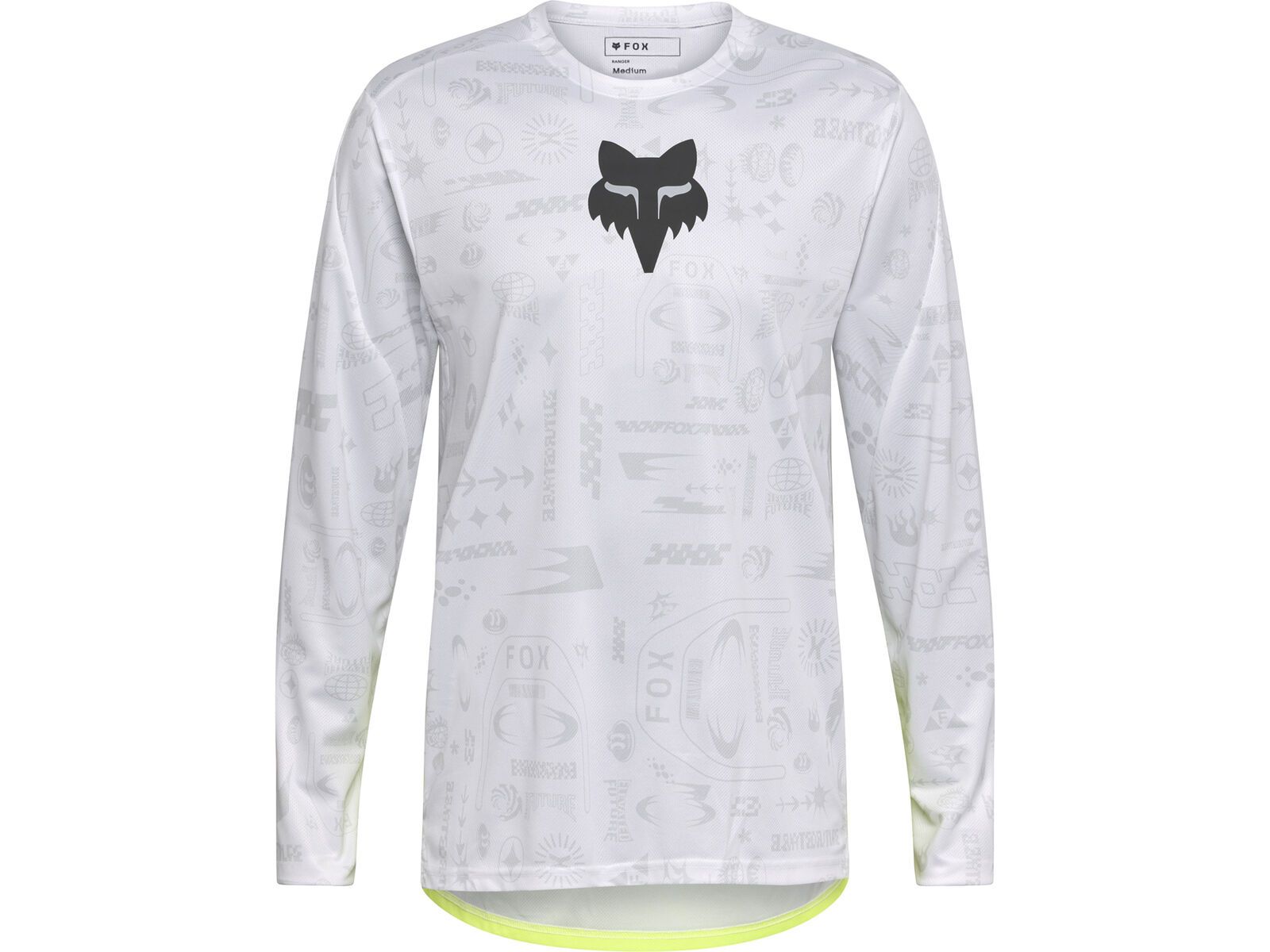 Fox Ranger LS Jersey Lunar, white | Bild 1