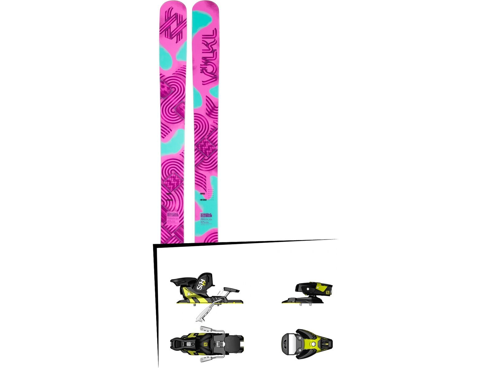 Völkl Set: One Pink 2016 + Salomon STH2 WTR 13 | Bild 1