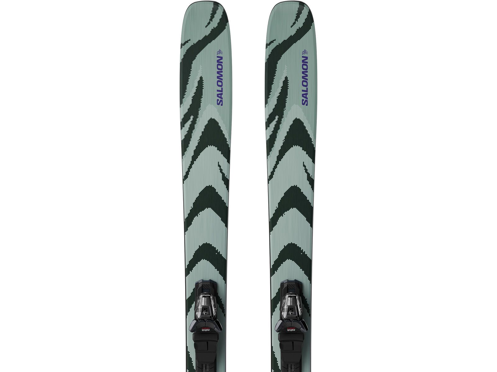 Salomon QST 92 + M11 GW L100, iceberg green/dark grey/ultra violet | Bild 4