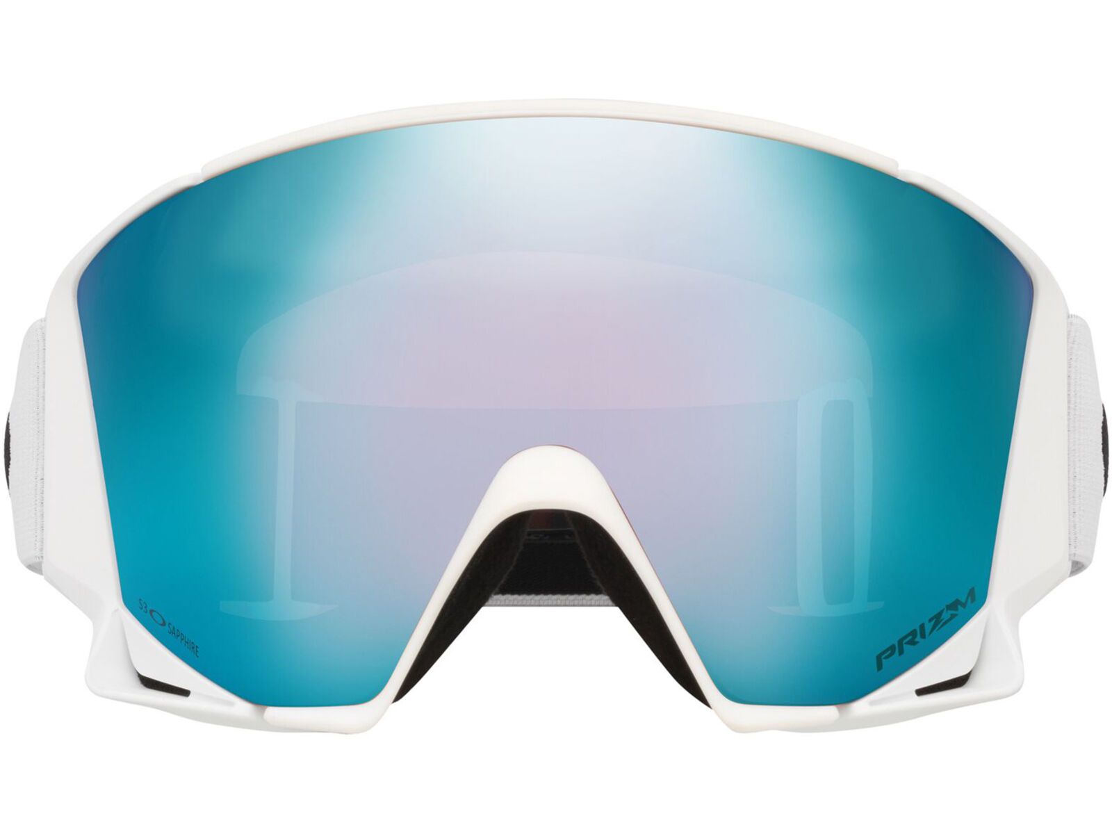Oakley Flow Scape L, Prizm Snow Sapphire Iridium & Iced / matte white | Bild 3