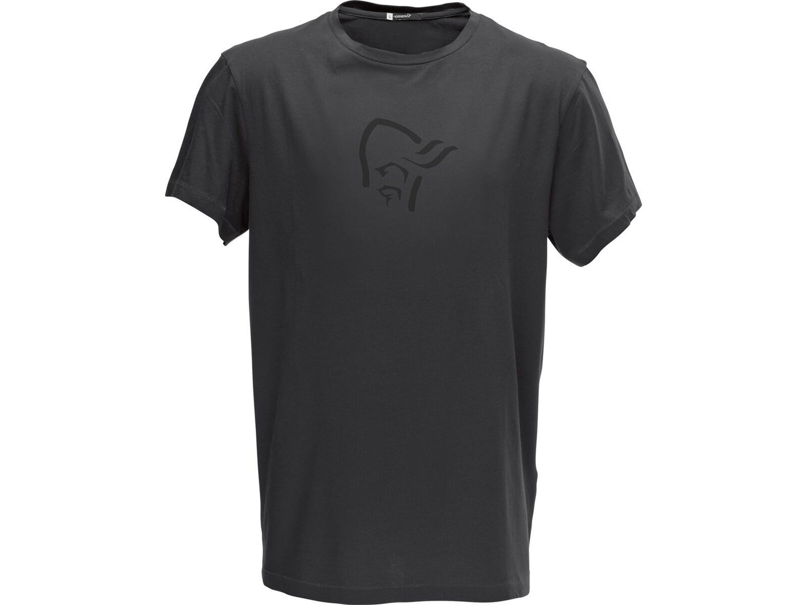 Norrona /29 cotton logo T-Shirt (M), caviar black | Bild 1