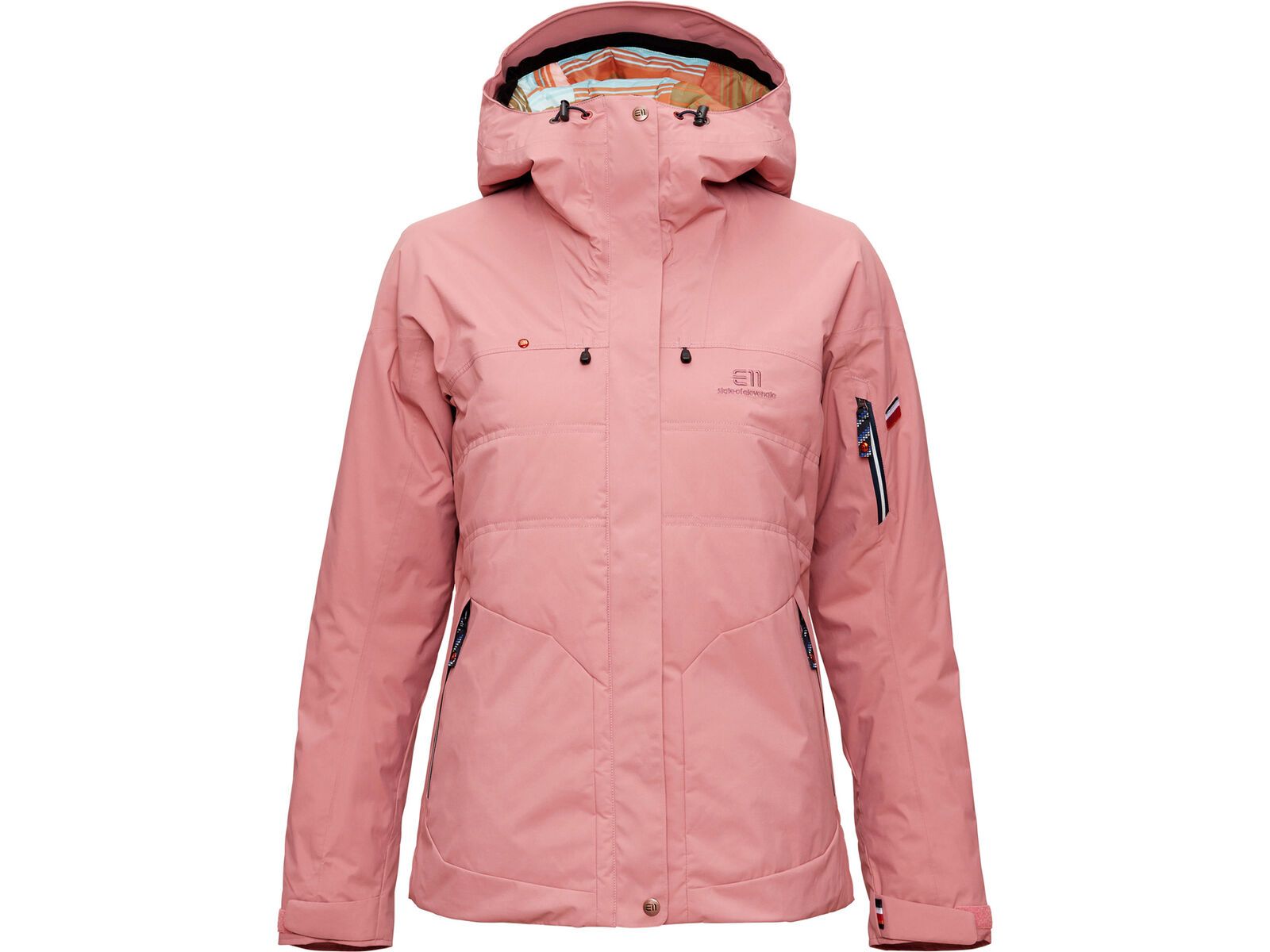 Elevenate Women's St Moritz Jacket, dark strawberry | Bild 1