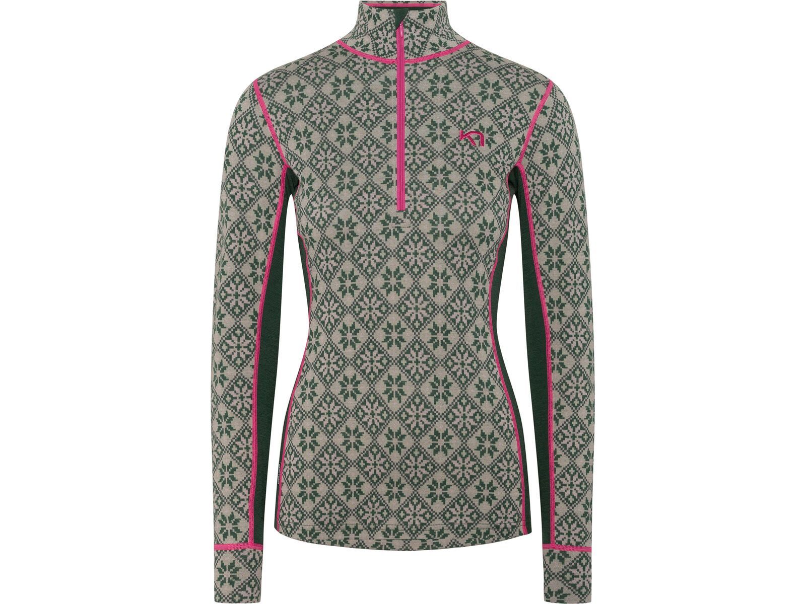 Kari Traa Rose Half Zip Baselayer, thyme | Bild 1