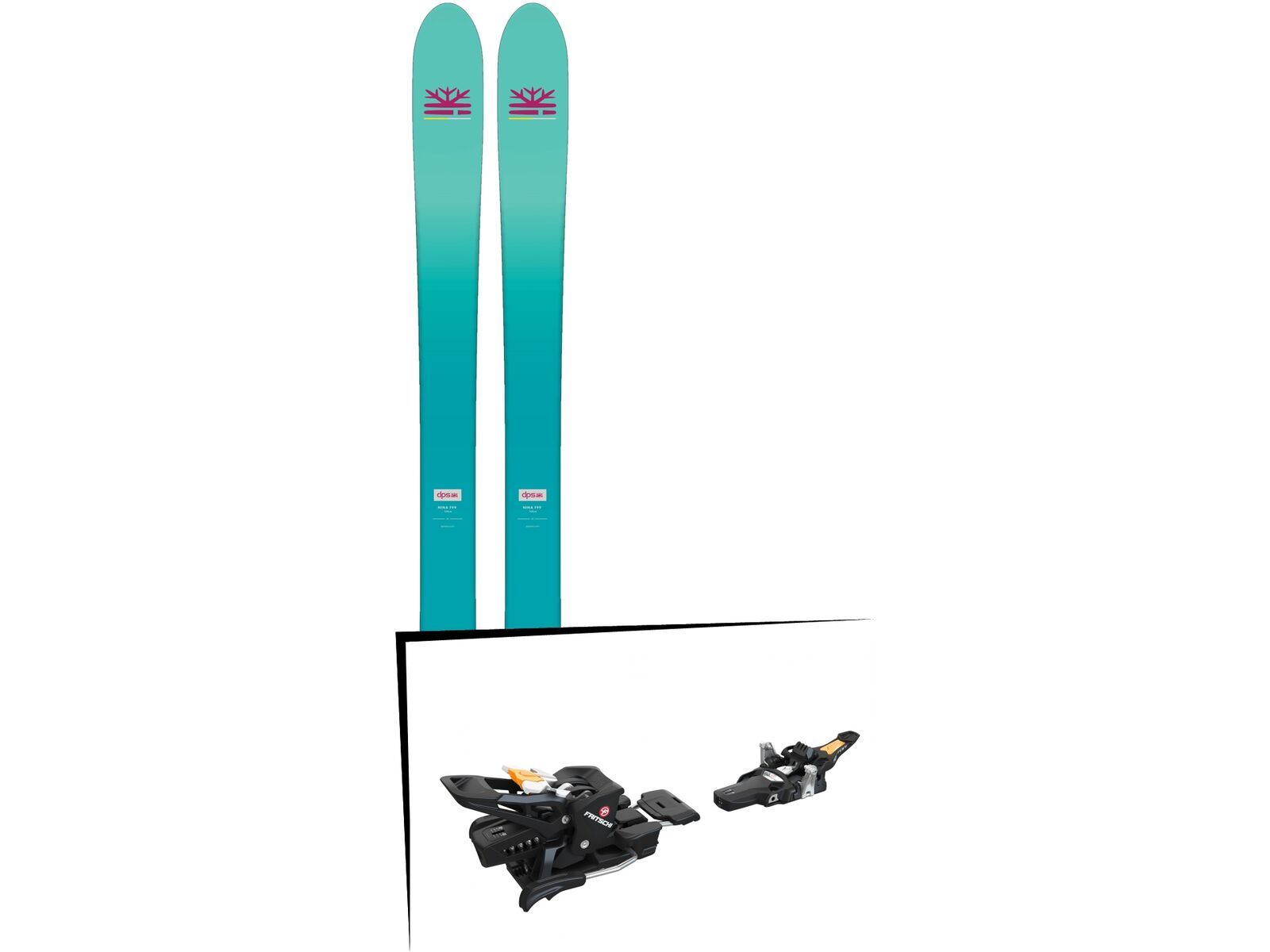 Set: DPS Skis Nina F99 Foundation 2018 + Fritschi Tecton 12 | Bild 1