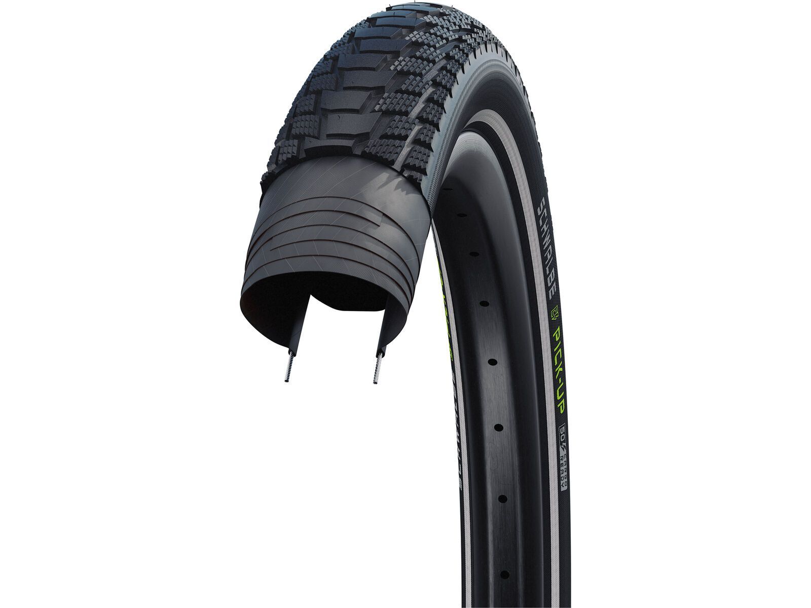Schwalbe Pick-Up Performance Super Defense Addix E - 26 Zoll, black-reflex | Bild 3