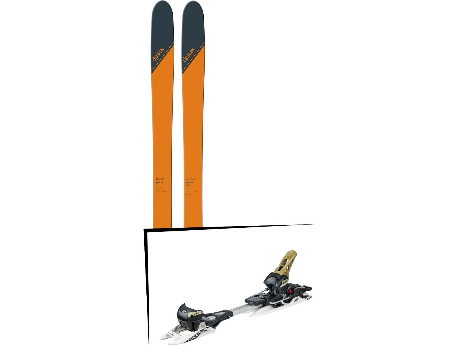 Set: DPS Skis Wailer 99 Tour1 2018 + Fritschi Diamir Freeride Pro schwarz-olive | Bild 1