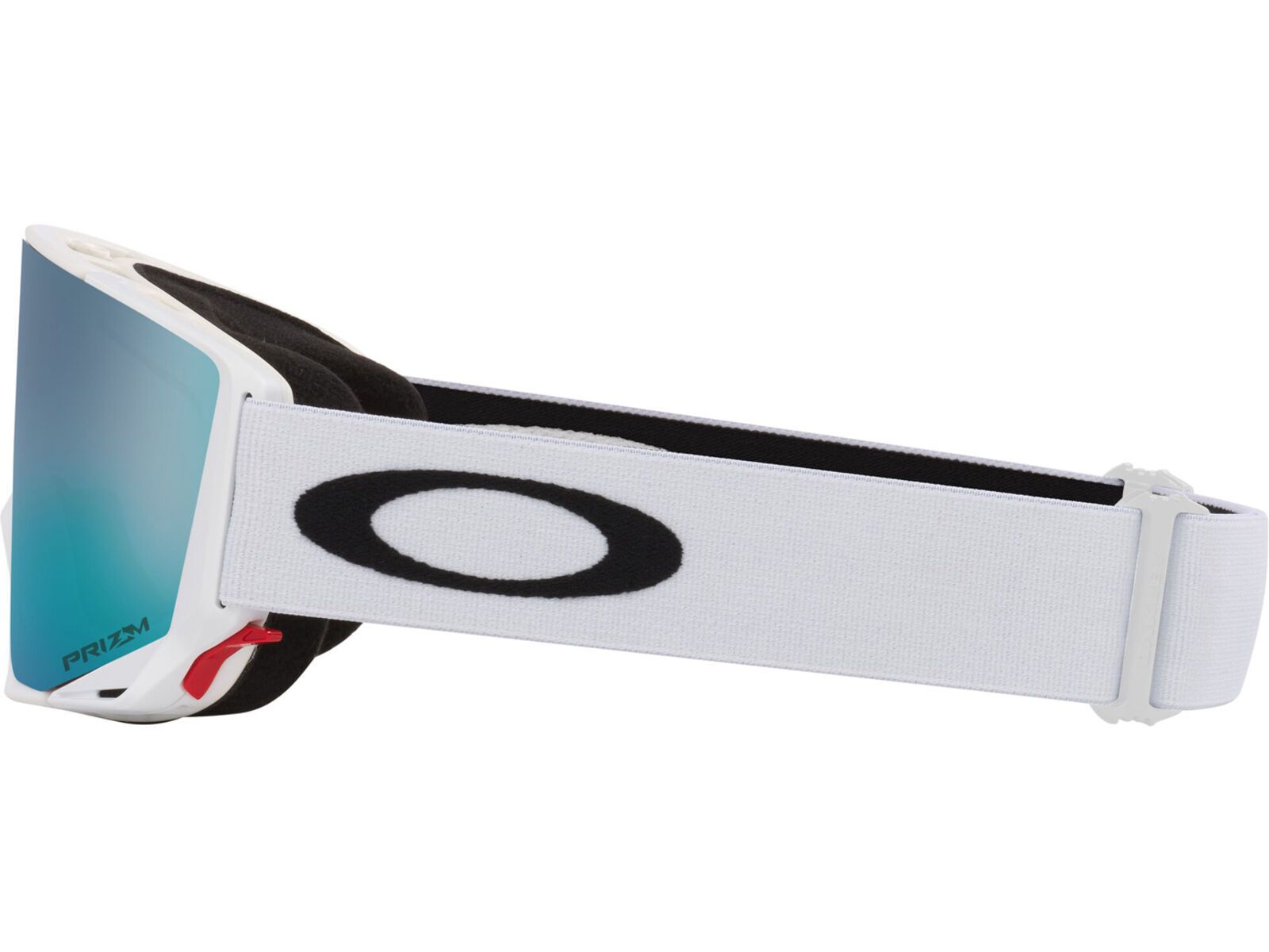 Oakley Flow Scape L, Prizm Snow Sapphire Iridium & Iced / matte white | Bild 5