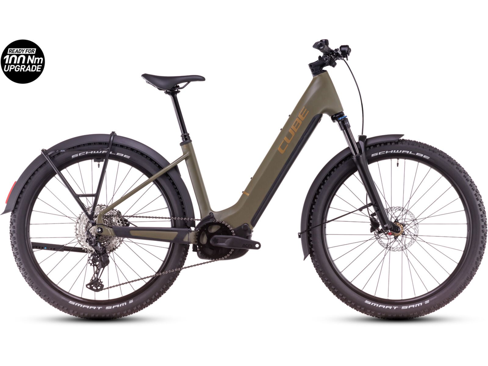 Cube Reaction Hybrid Pro 600 Allroad Easy Entry, dustyolive´n´gold | Bild 1