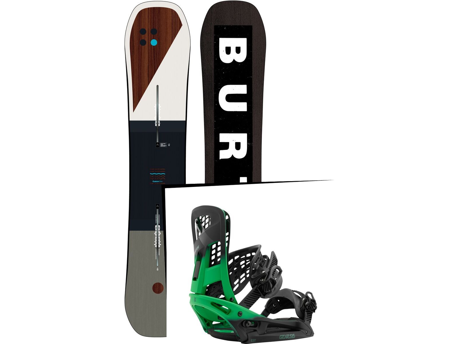 Set: Burton Custom 2019 +  Genesis EST (1712787S) | Bild 1