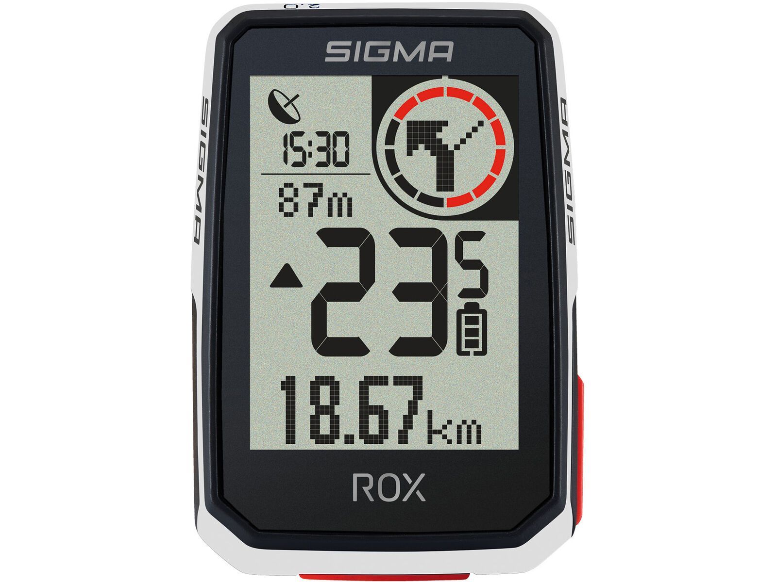 Sigma ROX 2.0 Top Mount Set, white | Bild 2