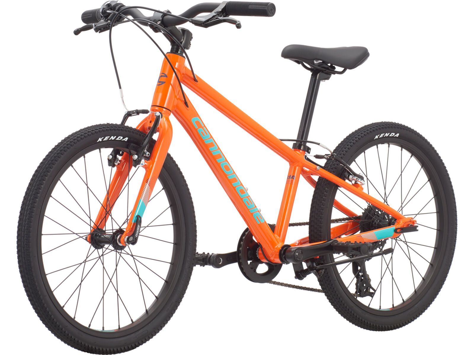 Cannondale Quick 20 Boy's, hazard orange w/ slate and turquoise, gloss (org) | Bild 4