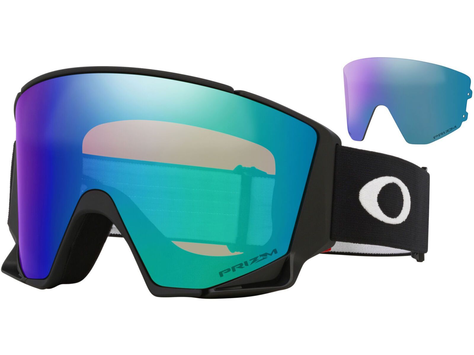 Oakley Flow Scape L, Prizm Snow Argon Iridium & Iced / matte black | Bild 1