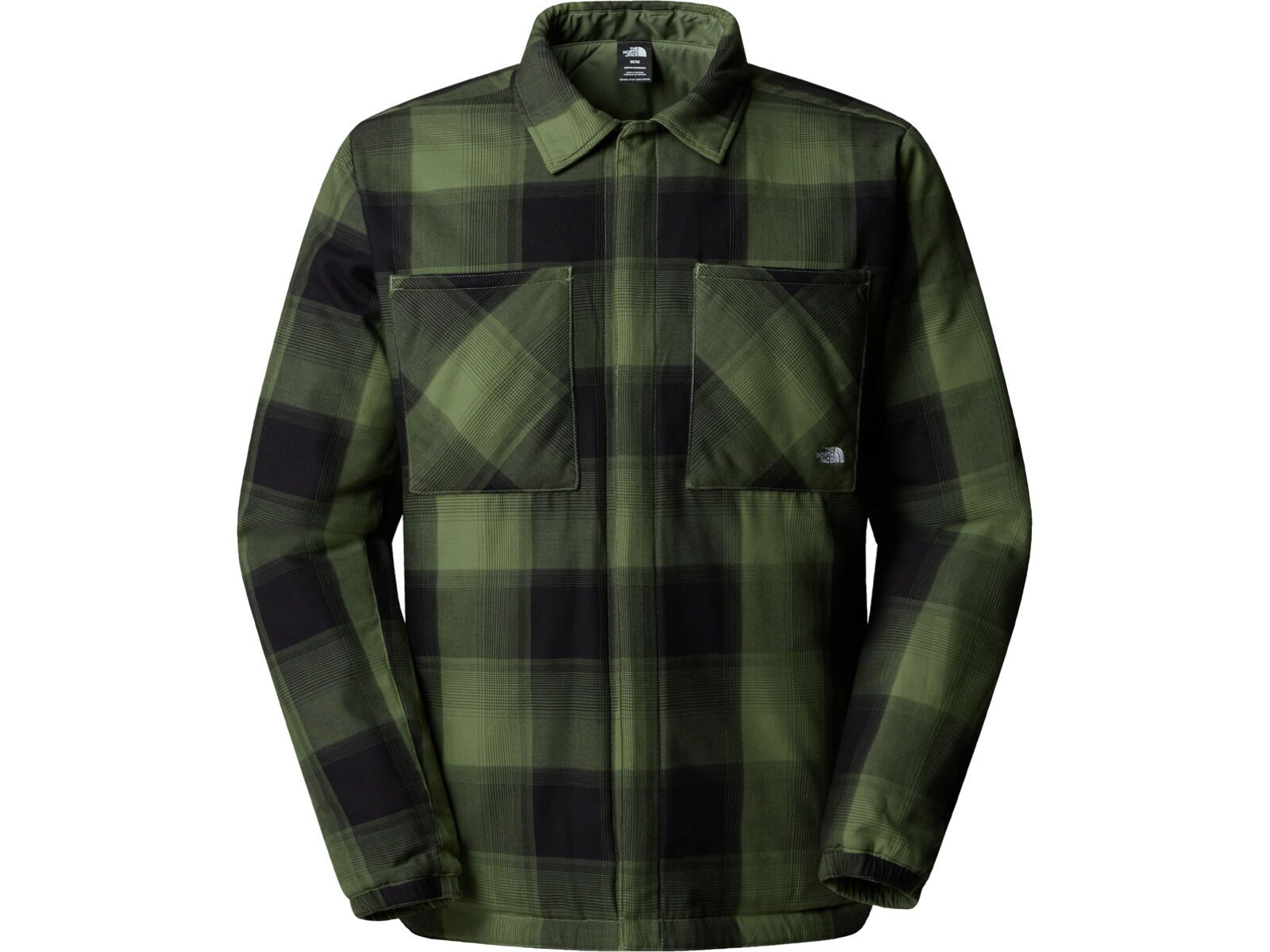 The North Face Men’s Afterburner Insulated Flannel, bark mist/tnf black shadow plaid | Bild 3