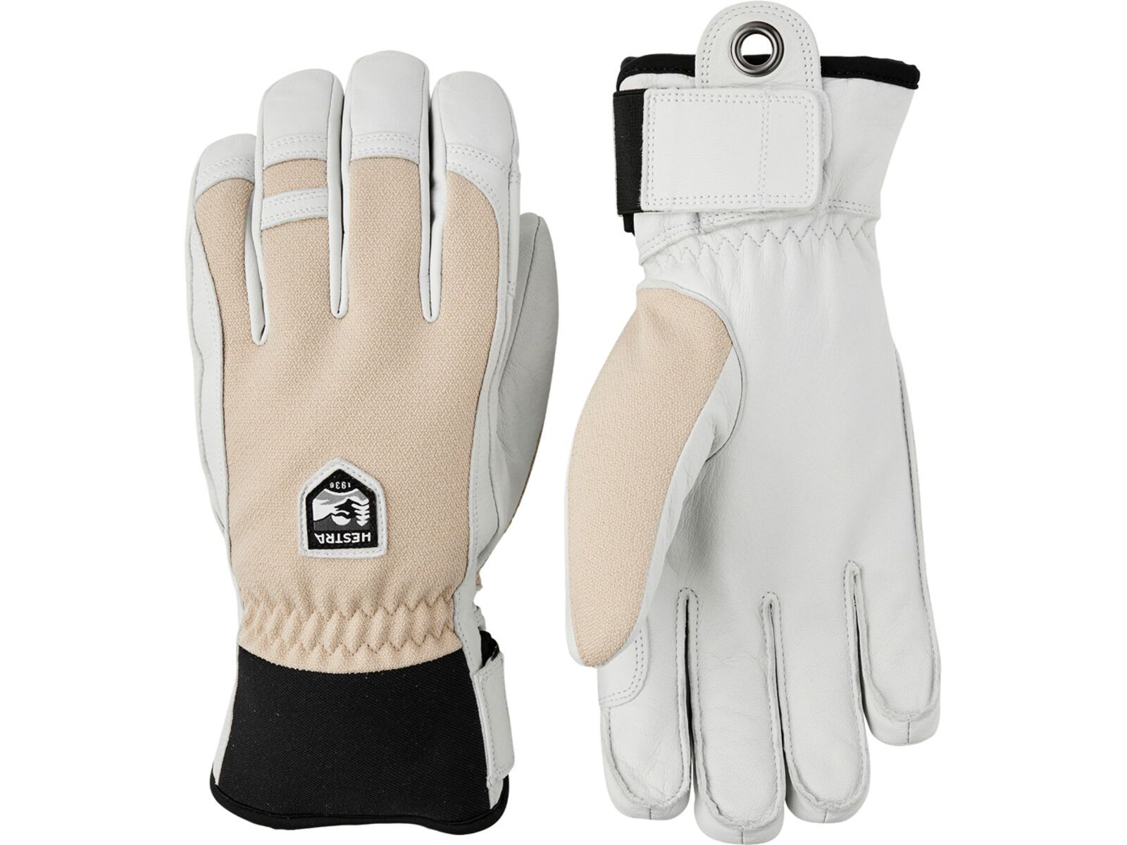 Hestra Army Leather Patrol 5 Finger, beige | Bild 1