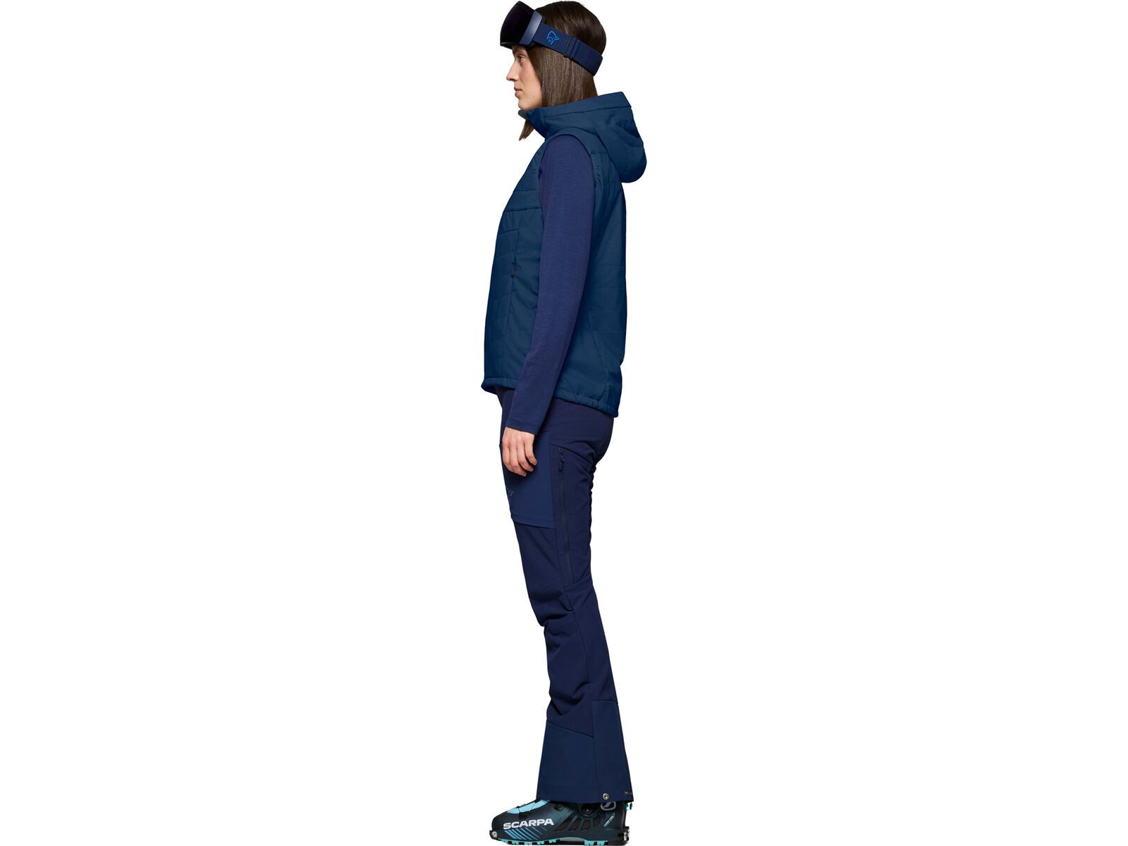 Norrona lyngen Alpha90 Vest W's, indigo night | Bild 5