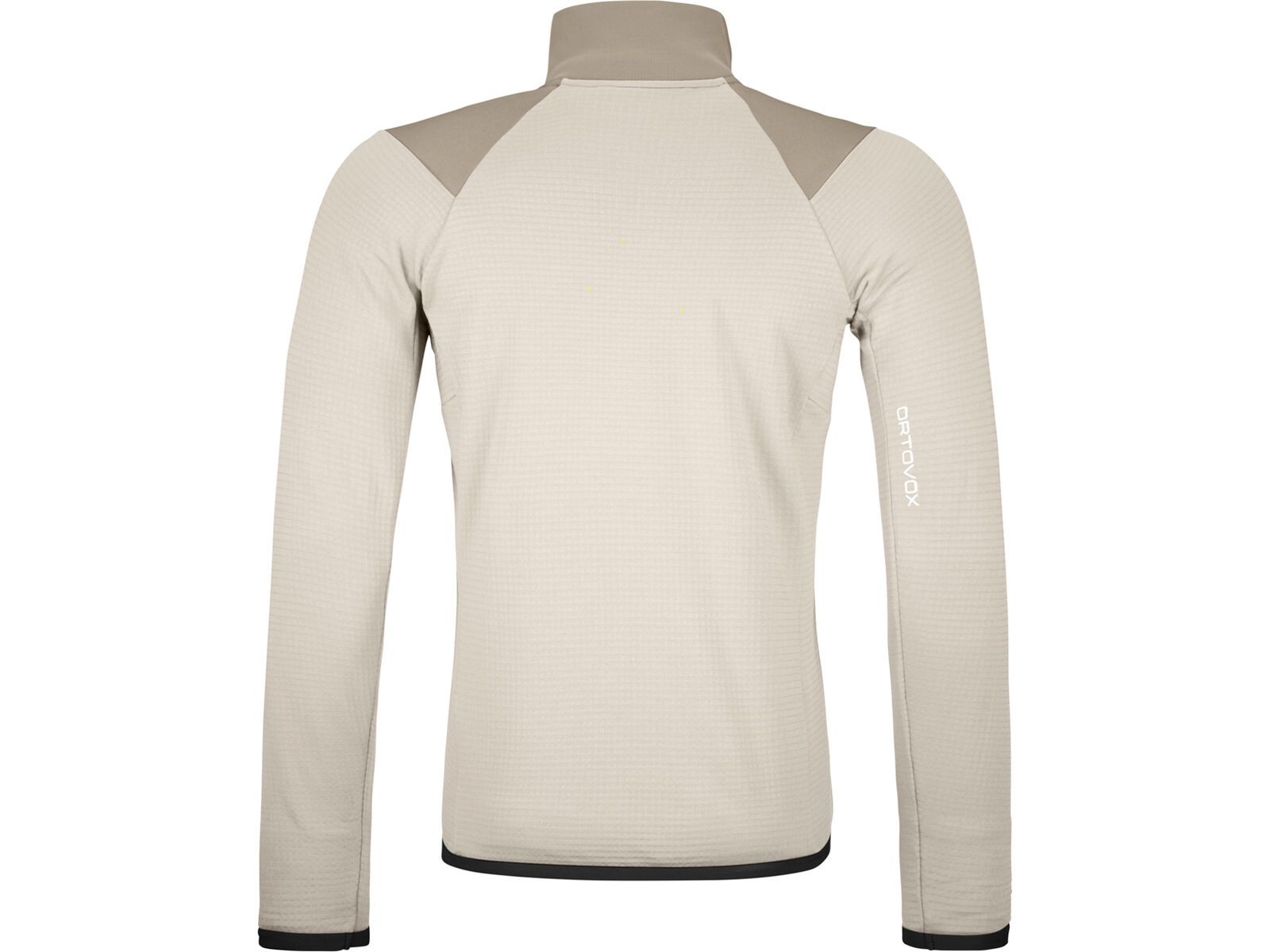 Ortovox Merino Fleece Grid Jacket M, white chalk | Bild 2